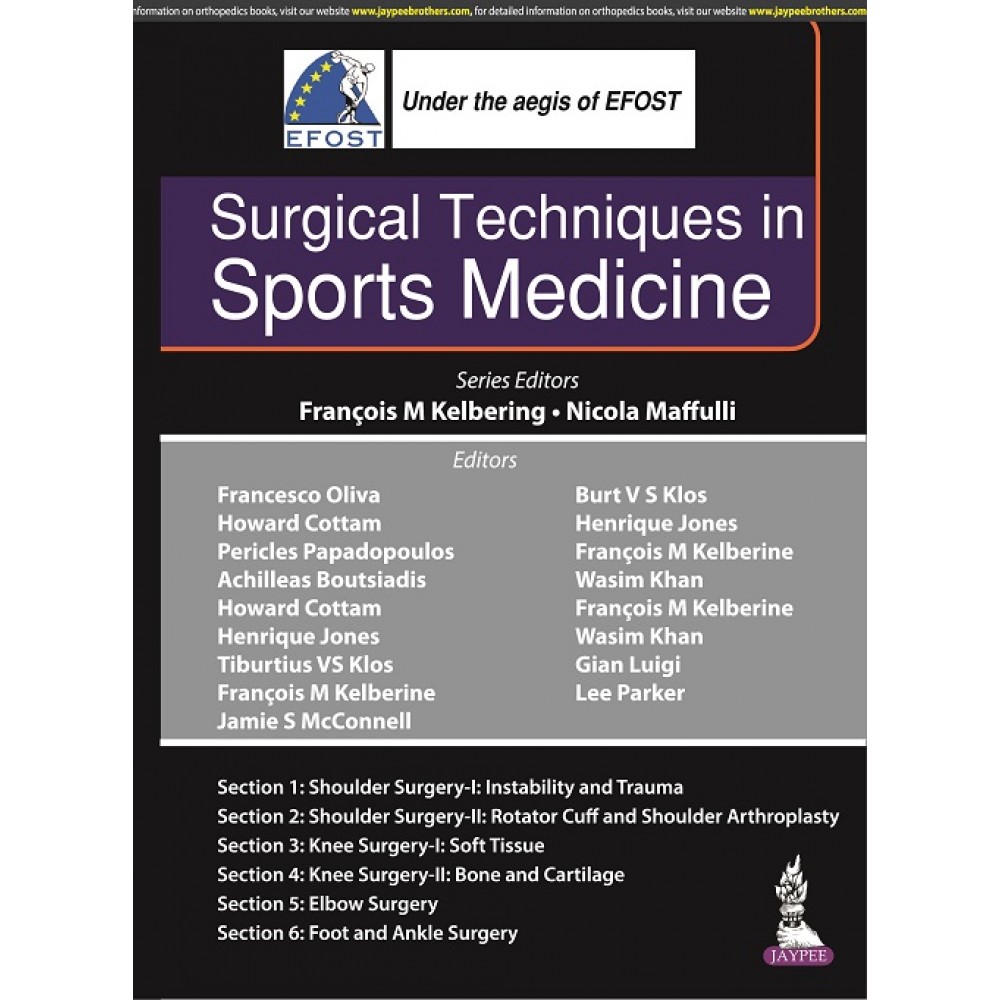 Surgical Techniques in Sports Medicine;1st Edition 2022 By Francois M